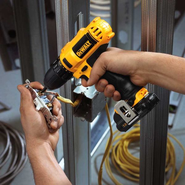 Akumulatorska bušilica DCD710C2 DeWalt - Image 3
