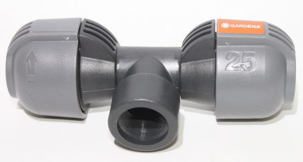 Spojnica T-račva 25mm x 3/4'' unutrašnji navoj GA 02790-20 – Gardena
