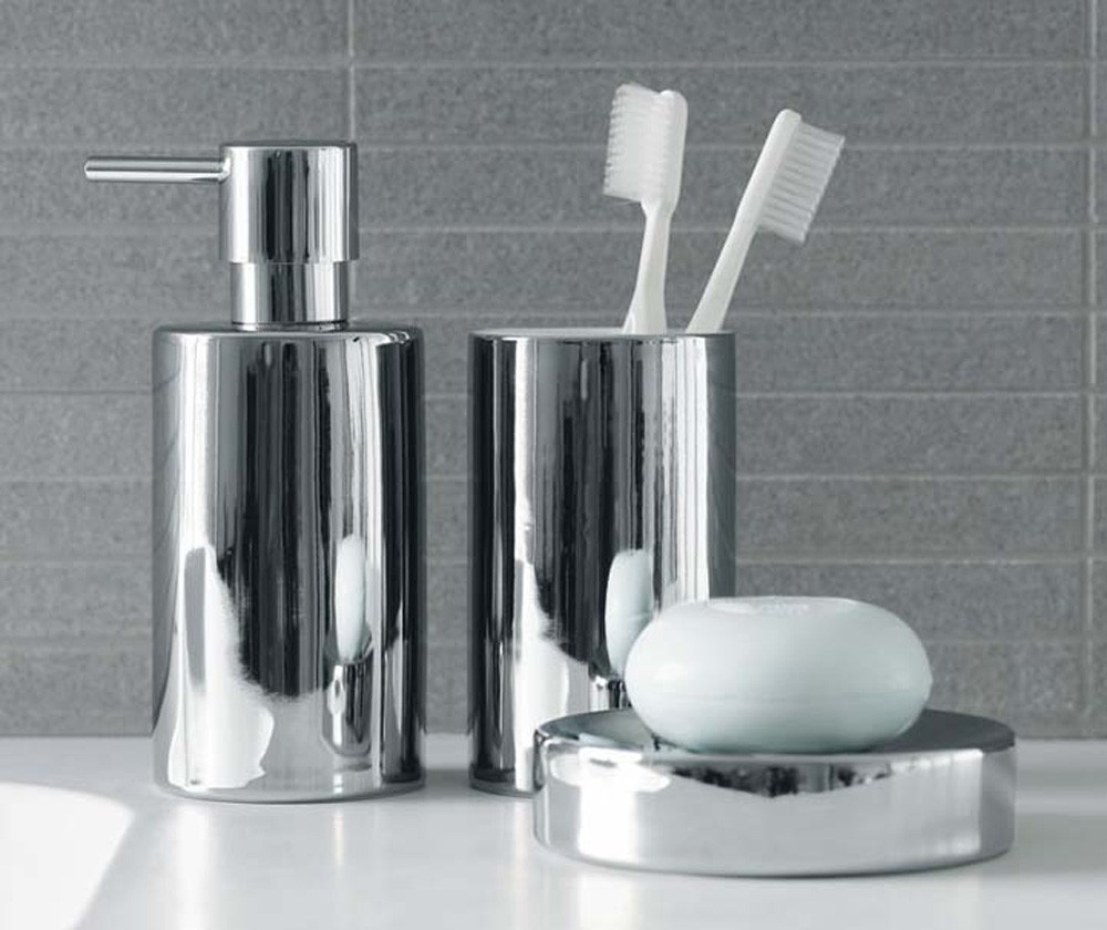 Čaša za četkice za zube Tube Bela 10.16061 – Spirella - Image 2