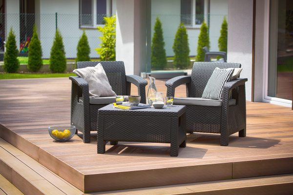 Baštenski set Corfu Weekend Pe ratan CU 223250 - Curver