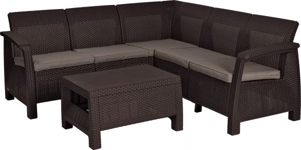 Baštenski set Corfu Relax Pe ratan CU 227815 - Curver - Image 2