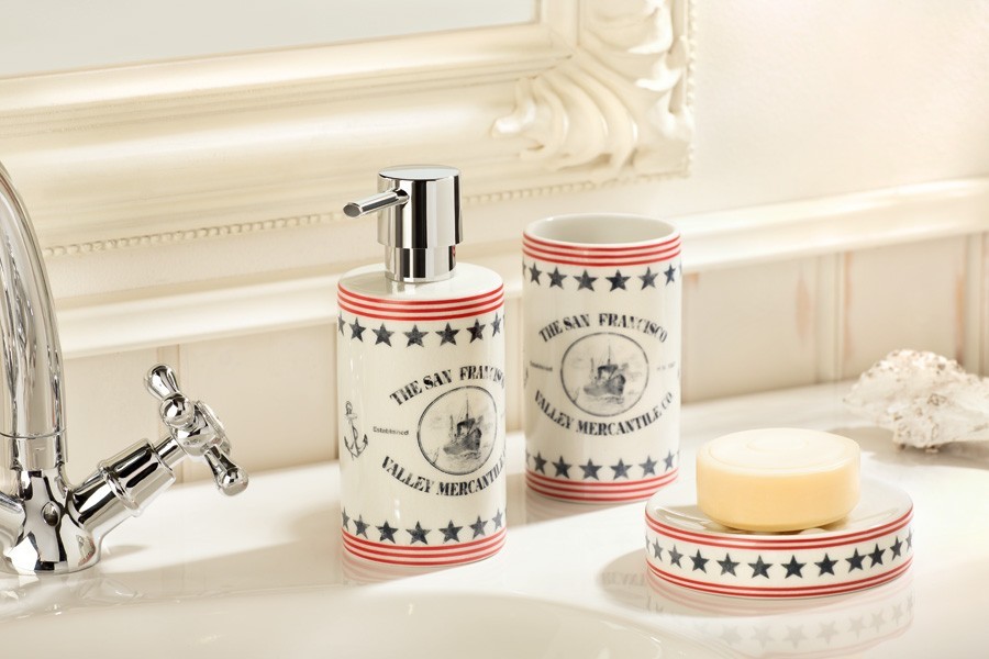 Čaša za četkice za zube Watermill Teget crvena 10.17538 – Spirella - Image 2