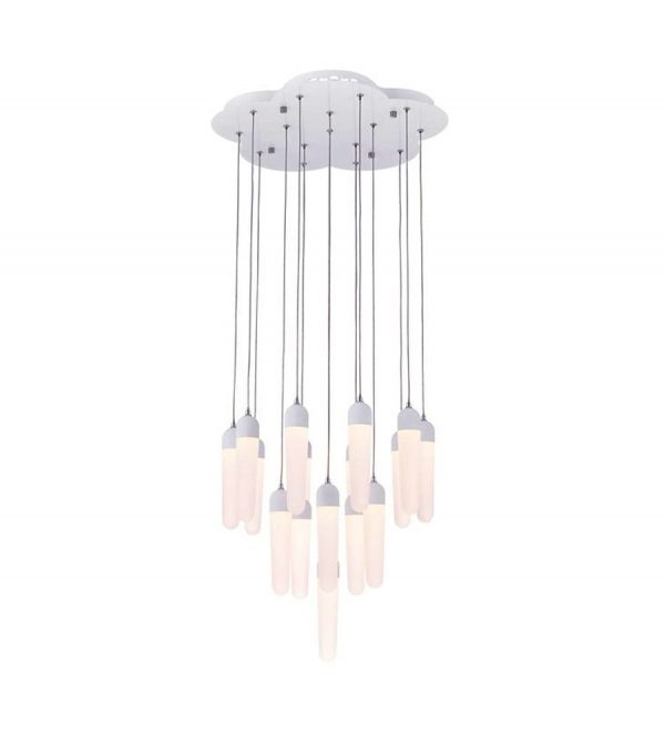 Ozcan luster sa 16 sijalica Drop 5360Y-16A