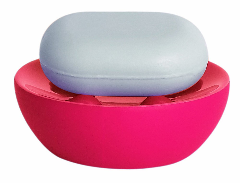 Tacna za sapun Bowl Rubber Crvena 10.15322 – Spirella
