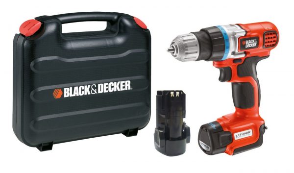 Akumulatorska bušilica odvijač EGBL108KB Black&Decker