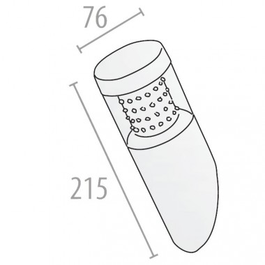 Esto spoljna zidna lampa Garda LED 4,8w 973100 - Image 3