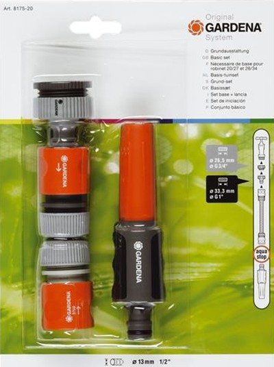 Komplet nastavaka za crevo 3/4“ + prskalica GA 08180-20 – Gardena