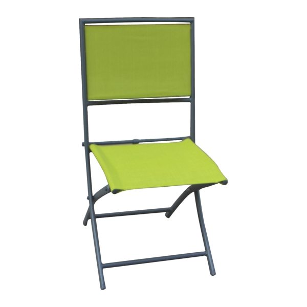 Baštenski set Lipari žuti - sto i 4 sklopive stolice - Image 2