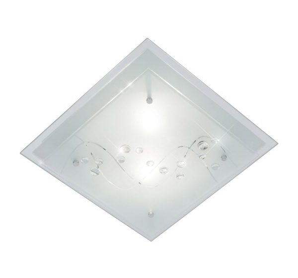 Esto plafonjera Gemini 2x60w 947045
