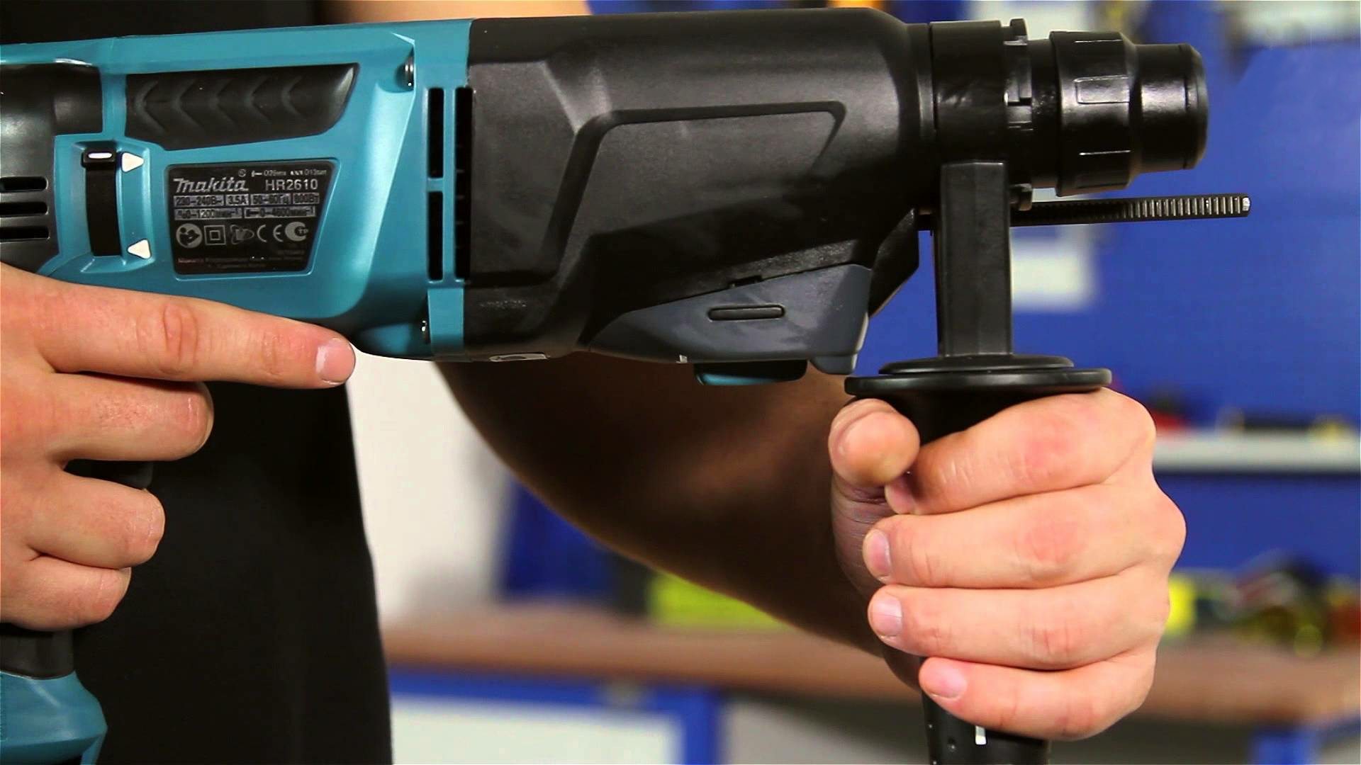 Elektro pneumatska čekić-bušilica Makita HR2610T - Image 3