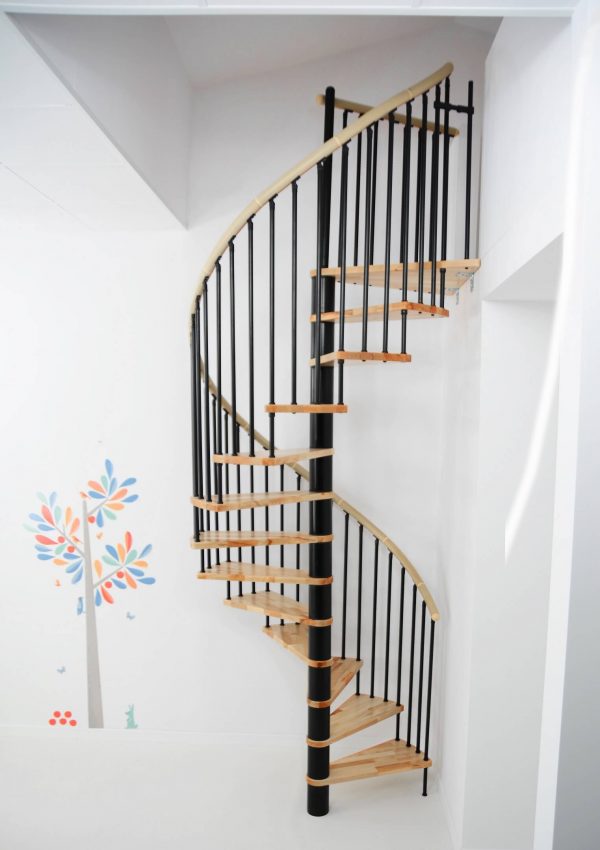 Kružne stepenice - Spiral Decor (crna boja)