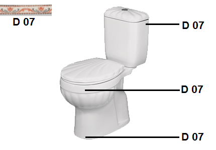 Yaprak MB S Dekor 07 Sa Daskom Turkuaz - Image 3