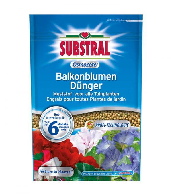 Substral osmocote djubrivo SC825 sa dugotrajnim delovanjem za balkonske biljke 750g
