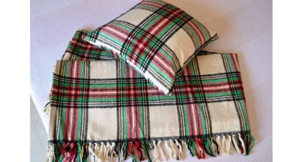 Prekrivač/ćebe Tartan
