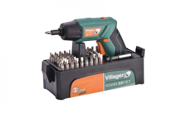 Akumulatorska bušilica odvijač Villager VLN SDL 3.6 SET