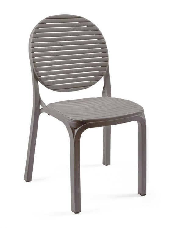 Stolica plastična Dalia colori 21 Siva