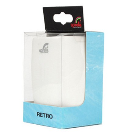 Čaša za četkice za zube Retro Bela 10.08074 – Spirella - Image 2