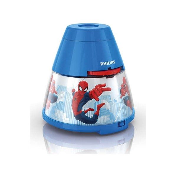Stona lampa dečija i projektor Spiderman 71769/40/16 – Philips