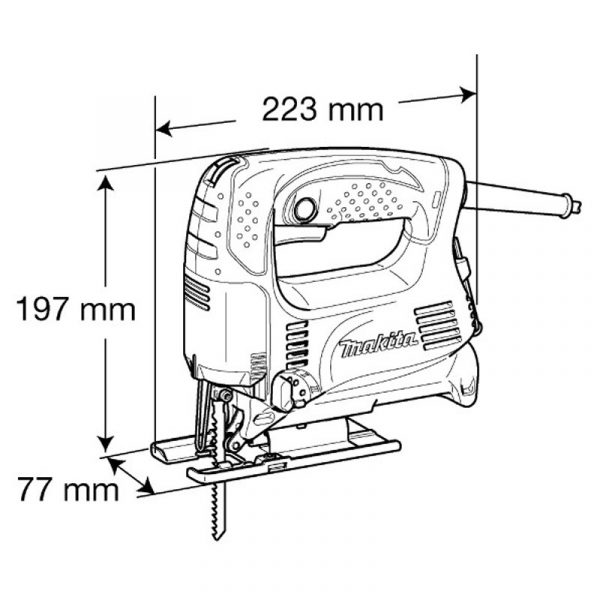 Električna ubodna testera Makita 4329 - Image 6