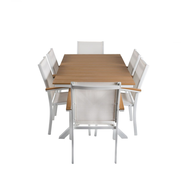 Baštenski set Merida - sto i 6 stolica - Image 2