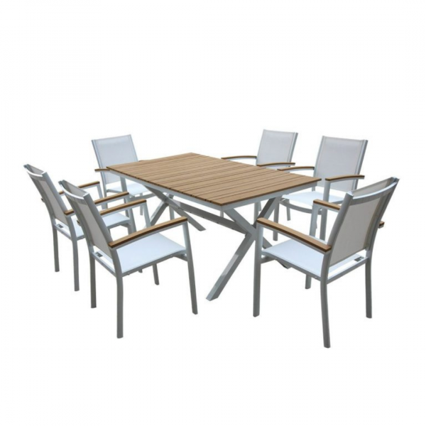 Baštenski set Merida - sto i 6 stolica