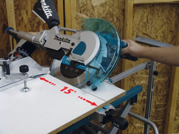 Stona potezno-nagibna testera sa laserom Makita LS1216L - Image 2