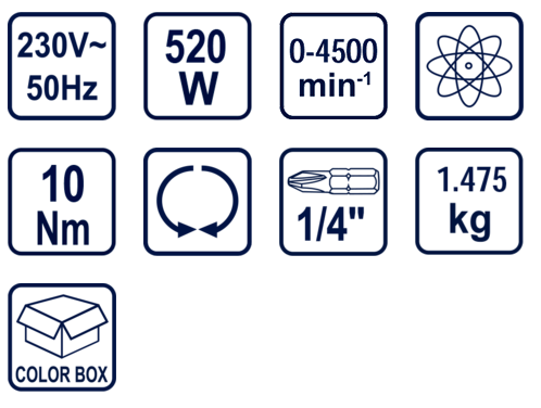 Električna šrafilica Raider RD-ES46 - Image 2