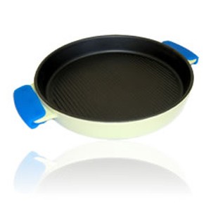 Teflon činija-okrugla/grill sa ručkama LTOS-1064GR – Linea