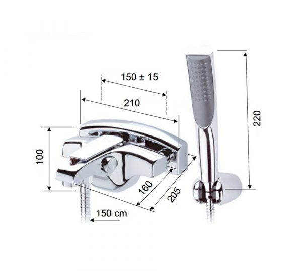 Baterija za kadu Atmos A02 Remer - Image 3