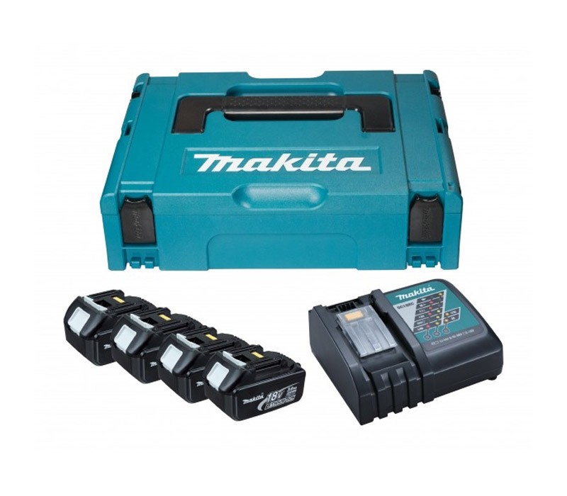 Akumulatorski set baterija i punjača sa koferom Makita 196697-2