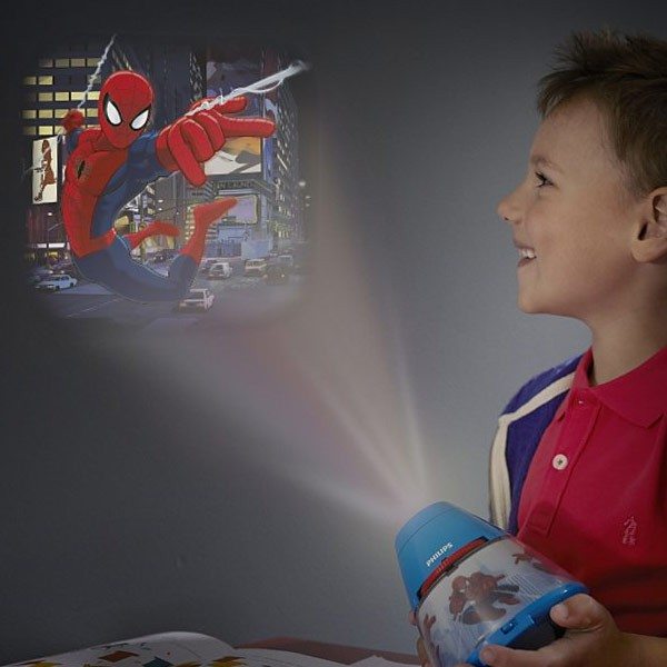 Stona lampa dečija i projektor Spiderman 71769/40/16 – Philips - Слика 3