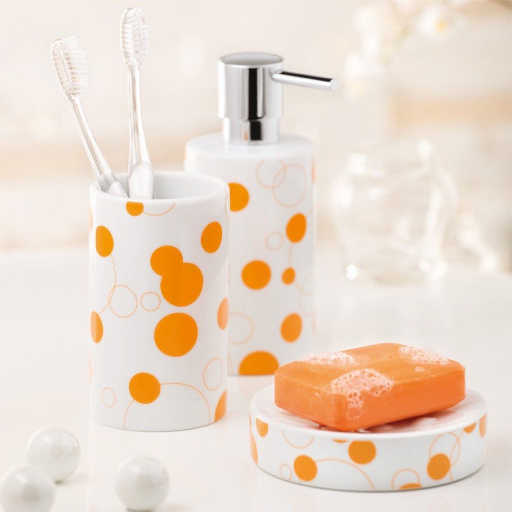 Čaša za četkice za zube Tube Crna tufne 10.17300 – Spirella - Image 2