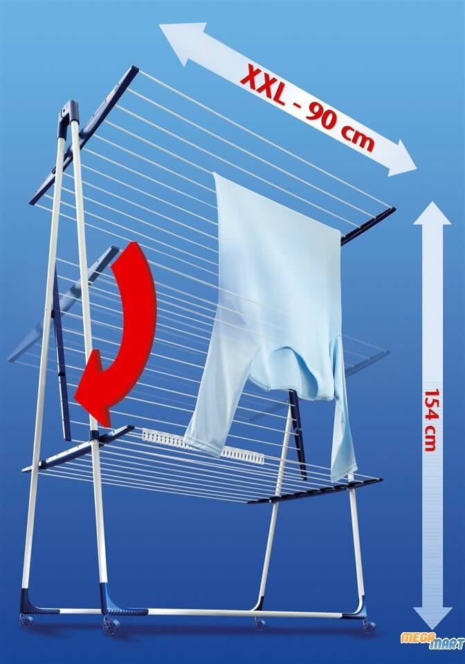 Sušilica za veš podna Tower 300 Deluxe 81450 Leifheit - Слика 4