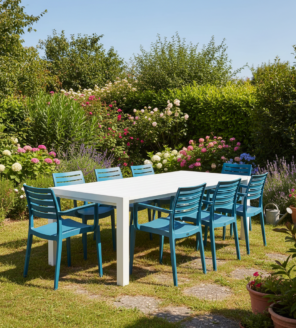 Produživ sto Brooklyn + 8 Firenze stolica