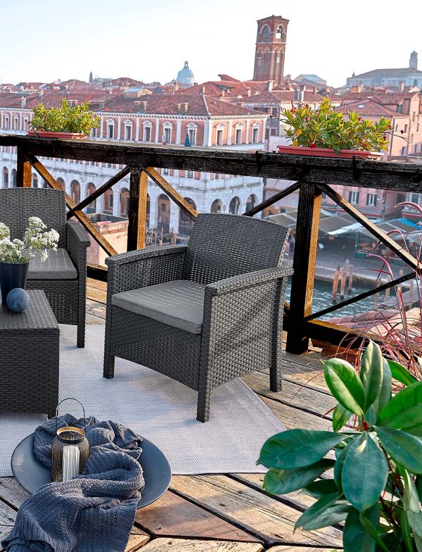 Baštenski set Venezia 2 - antracit - Image 5