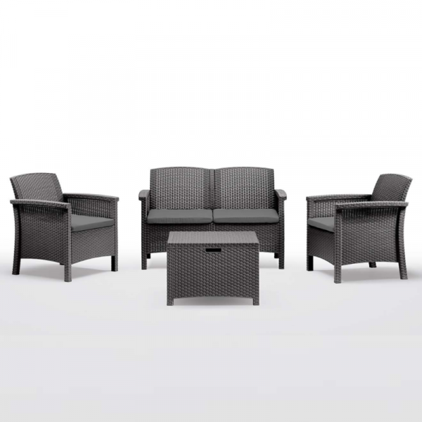 Baštenski set Venezia 2 - antracit