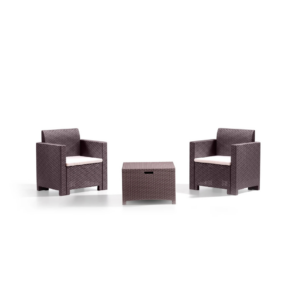 Baštenski set Nebraska Terrace - braon boja