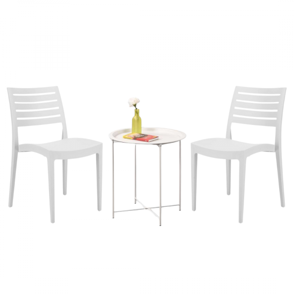Balkonski set Firenca - bela
