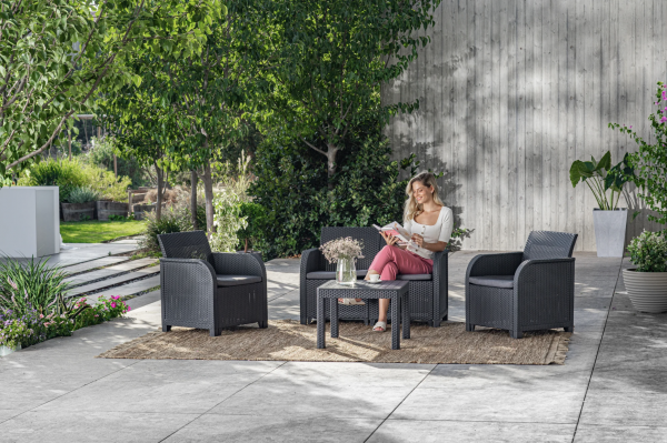 Baštenski set Rosalie 2 seater - grafit - Image 2