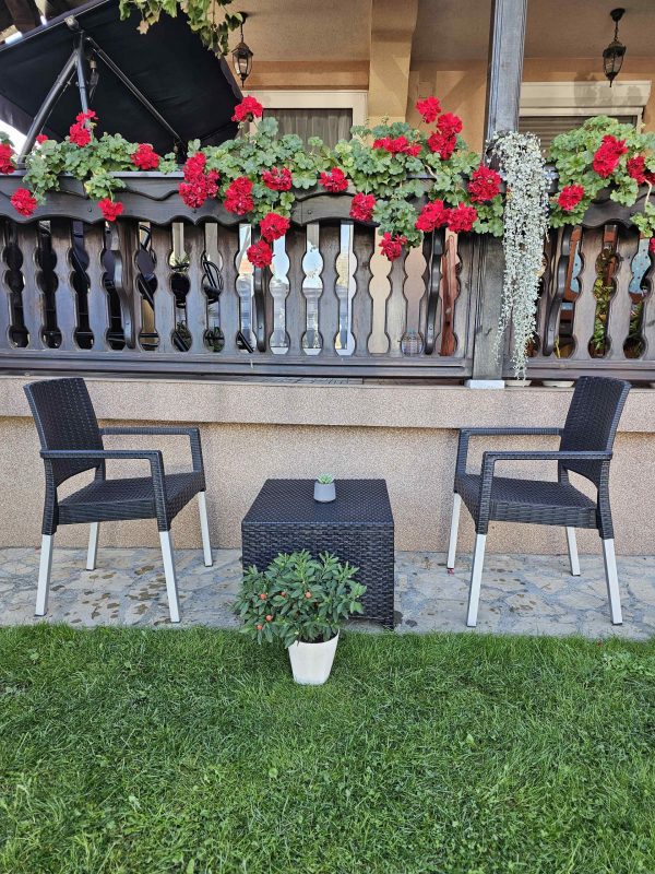 Balkonski set Molveno - antracit - Image 2