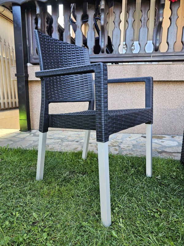Balkonski set Molveno - antracit - Image 3