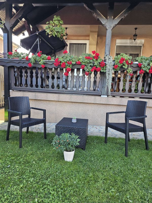 Balkonski set Tenno - antracit - Image 2
