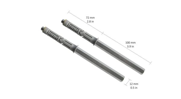 STRONGFIX plutajući nosač polica - 2 kom, 1,2x10 cm - pocinkovano - Image 3