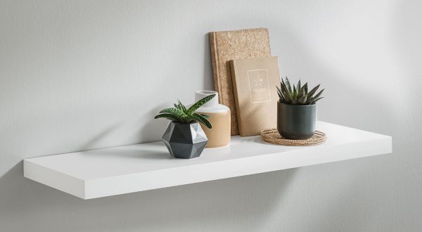 DECO plutajuća polica - bela
