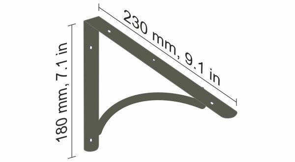 DECO + ARCH polica sa nosačem - Image 2