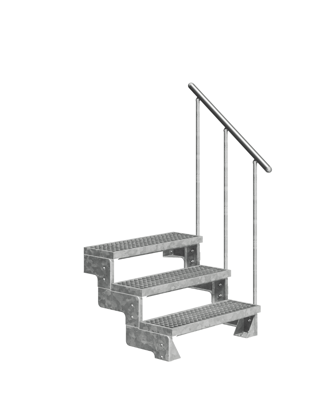 Spoljašnje stepenice Gardentop - galvanized - Image 2