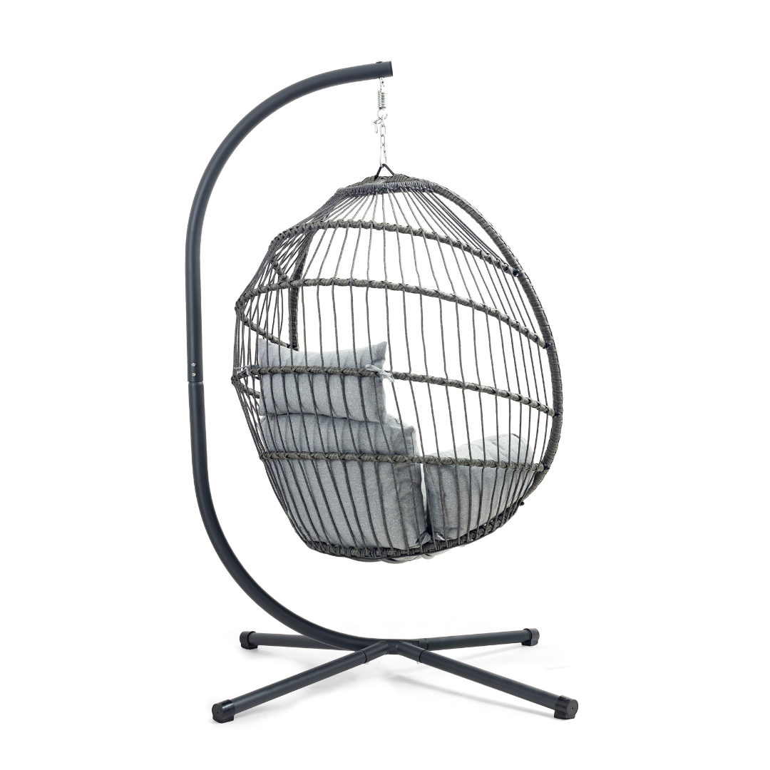 Ljuljaška jaje Coco - siva - Слика 3