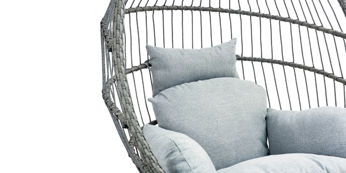 Ljuljaška jaje Coco - siva - Слика 10