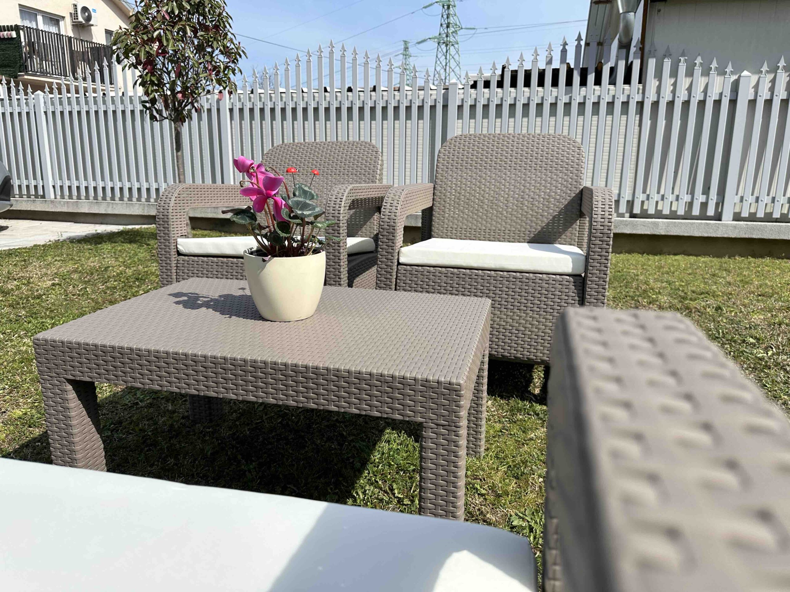 Baštenska garnitura Lugano 2 - cappuccino - Слика 3