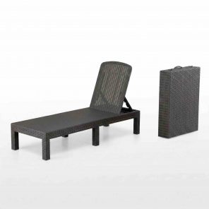 Ležaljka Lugano - antracit